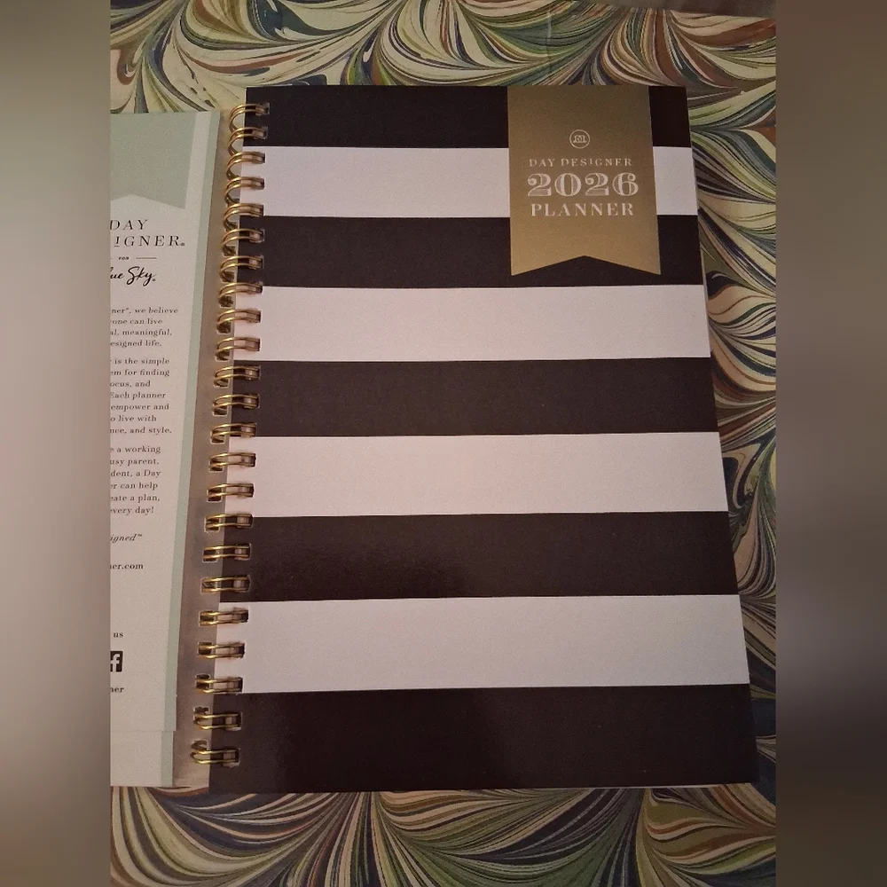 Two 2026 Daily Planners Brand NEW By BLUE SKY